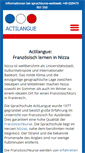 Mobile Screenshot of actilangue.de