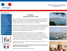 Tablet Screenshot of actilangue.de